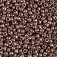 Miyuki seed beads 8/0 - Matted duracoat galvanized dark mauve 8-4213F